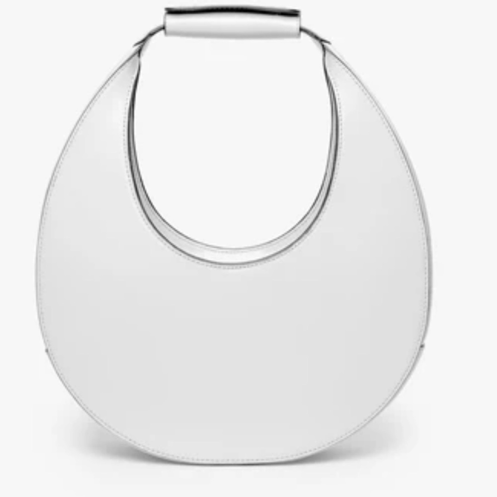 Staud MOON BAG | FRESH WHITE
